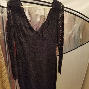 Moda Intl Black dress